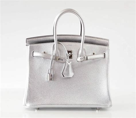 birkin 25 silver.